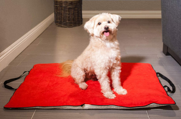 Reversible Travel Comfort Pet Mat for Cats & Dogs